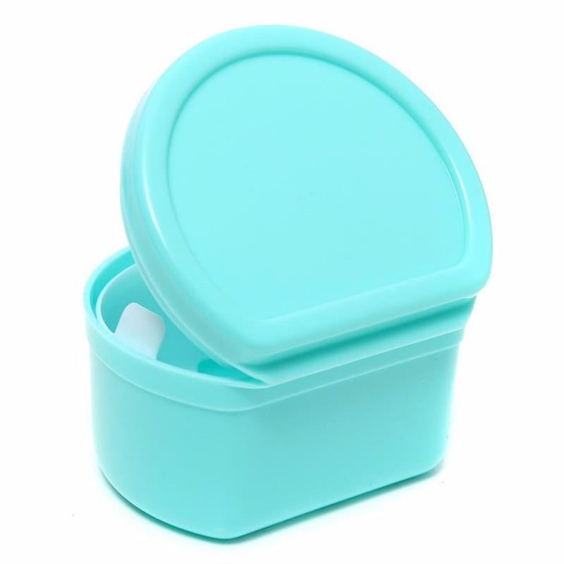 [Australia] - ROSENICE Denture Box Orthodontic Prosthesis Teeth Storage Box with Hanging Net (Random Color) 
