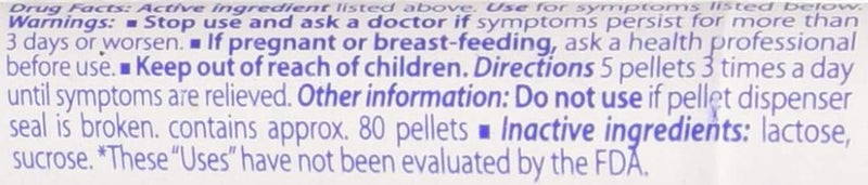 Boiron Candida Albicans 200Ck for Symptoms of Yeast Infection - 80 Pellets