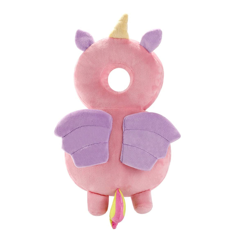 [Australia] - Baby Head Protector Pad Safety Pad for Walking & Crawling, Toddlers Head Safety Adjustable Back-Pack,Pink Unicorn (US) Pink Unicorn 