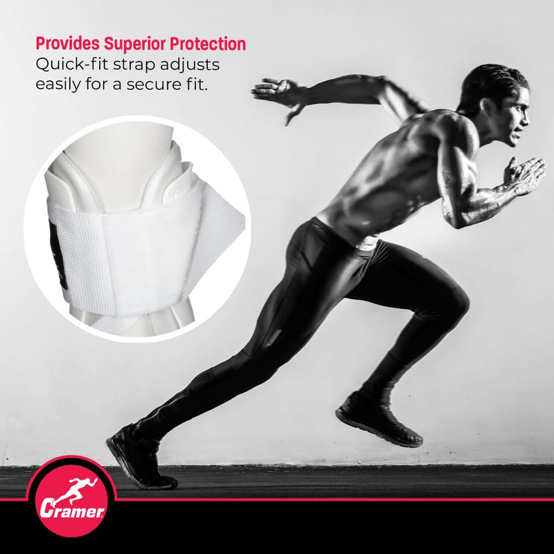 [Australia] - Active Ankle T2 Ankle Brace, Rigid Ankle Stabilizer for Protection & Sprain Support for Volleyball, Cheerleading, Ankle Compression Braces for Men & Women, White, Medium 