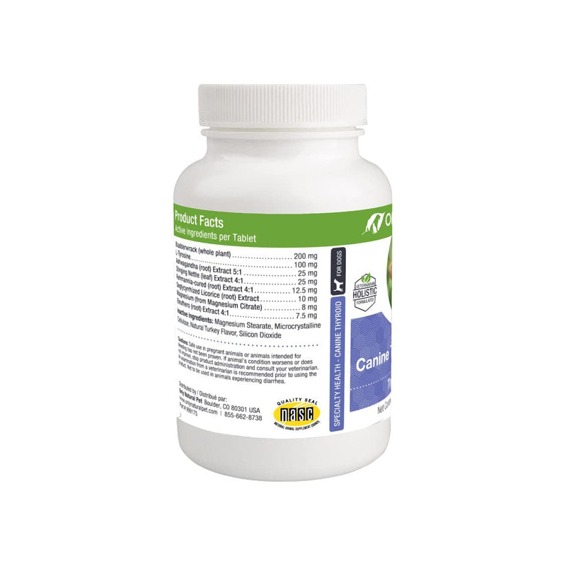 Only Natural Pet Canine Thyroid Wellness Supplment for Dogs - 90 Chewable Tablets - PawsPlanet Australia
