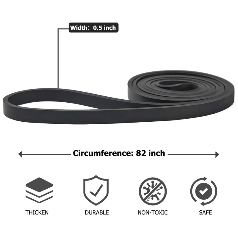 [Australia] - Pull Up Bands, Resistance Bands, Pull Up Assistance Band Resistance Exercise Bands for Men & Women Working Out, Body Stretching, Physical Therapy, Muscle Training black 