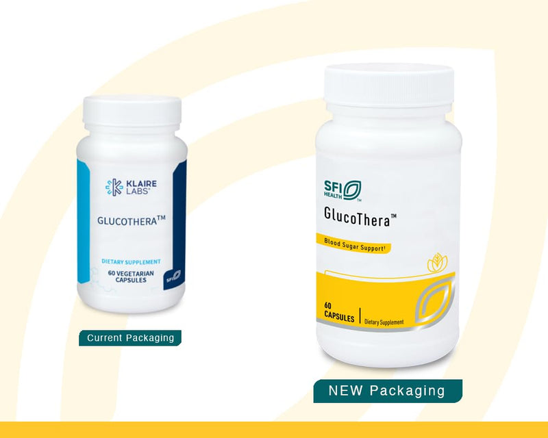 [Australia] - Klaire Labs SFI Health GlucoThera - Hypoallergenic Chromium Complex with Alpha-Lipoic Acid, Banaba Extract & Vanadium (60 Capsules) 