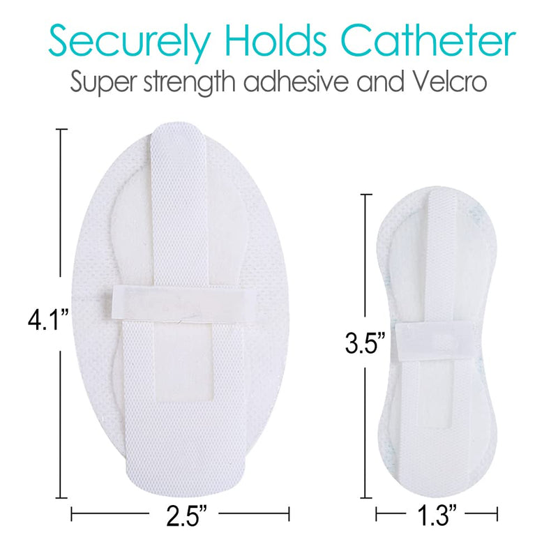 [Australia] - Low-Profile Catheter Stabilization Device for Kids Baby's Gtube Feeding Tube G J Tube Peg Pd Catheter Holder Peritoneal Dialysis Accessories Adhesive Patch Dressing (Pack of 10) Small 10 Pcs 