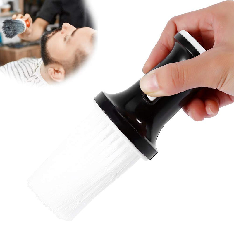 [Australia] - Sonew Portable Barber Brush Neck Hair Cleaning Brush Hairdressing Salon Tool for Men, Remove Broken Hair, Soft, Tactile Comfortable (102g(Large)) 102g(Large) 