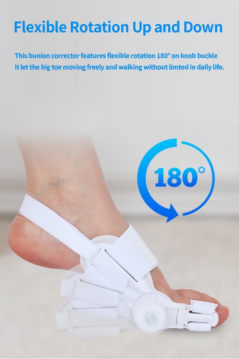 [Australia] - Bunion Corrector for Man and Women Big Toe, Bunion fix, Adjustable Splint for Bunion Relief, Suitable for Left and Right Feet (02) 02 