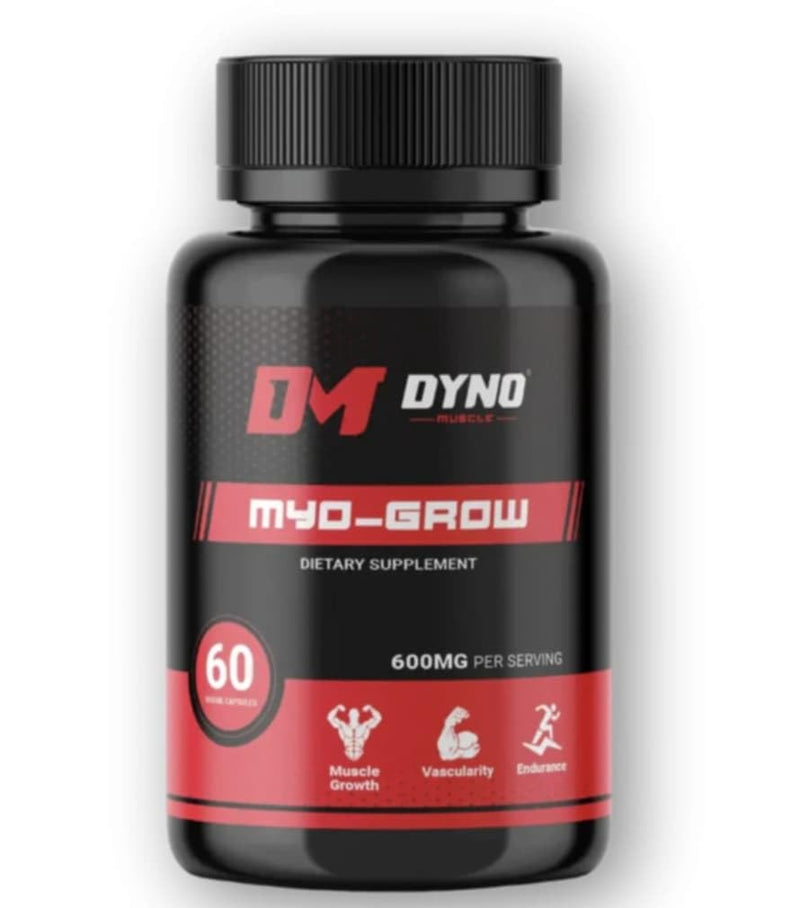 DynoMuscle - Powerful Legal Bodybuilding Supplement - Advanced Performance and Recovery Agent - 60 Capsules