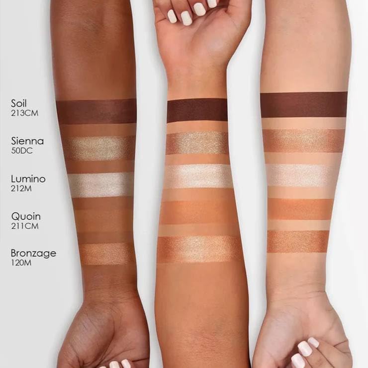 [Australia] - Natasha Denona Mini Nude Eyeshadow Palette Kit - Eyeshadow Palette + Round Eyeshadow Blending Brush. Bonus Premium Korean Sheet Masque with Collagen 