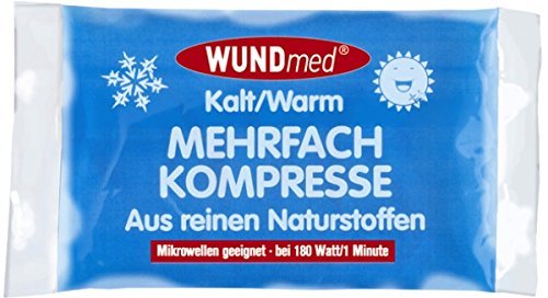 [Australia] - Wundmed reusable cold/warm compresses, 10 pieces, 8.5 x 13 cm 