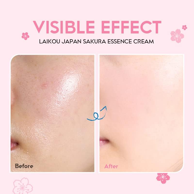 AKARY Face Sakura Cream Vitamin C Serum For Improving Skin Reducing Wrinkles and Moisturizing Enhance Skin, Body and Face Moisturizer for Dry Skin (25g)