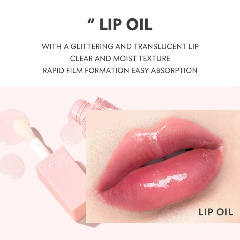 [Australia] - Lip Care Kit, Hydrating Lip Glow Oil, Moisturizing Lip Mask, Exfoliating Lip Scrub, 3 Pcs Lip Care Plumping Makeup Set for Shiny and Nourishing Lips, Dry Lips Treatment Peach Set 