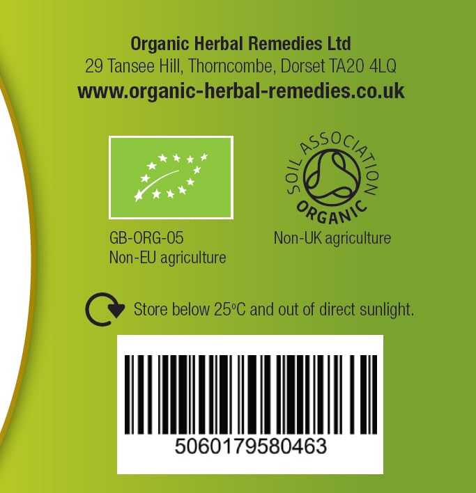 Organic Herbal Remedies 100ml Gotu Kola Tincture