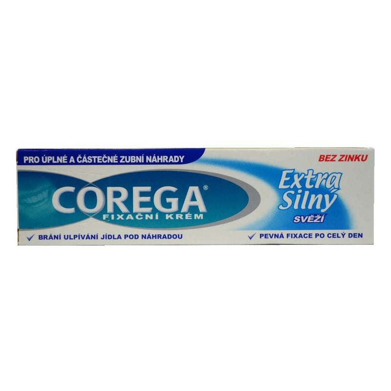 [Australia] - Corega Extra Strong - Denture Adhesive Cream - 40g 