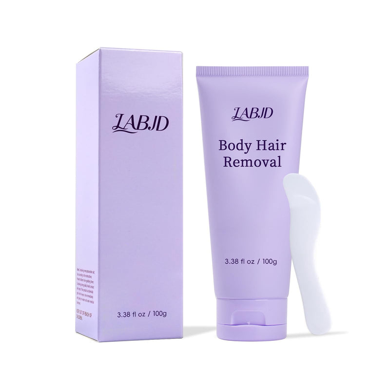 [Australia] - 2-Pack Body Hair Removal Cream for Sensitive Skin - Painless & Gentle Depilatory Cream with Spatula Applicator, Unisex Body & Skincare 6.76 fl oz 2 