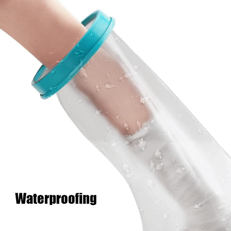 [Australia] - Gurxi Plaster Protection Waterproof Arm Shower Protection Arm Hand Plaster Protection Arm Waterproof Waterproof Bandage Protection Arm, Medical Consumables for Adults The Plaster Protection for Shower, Bath, 60cm 