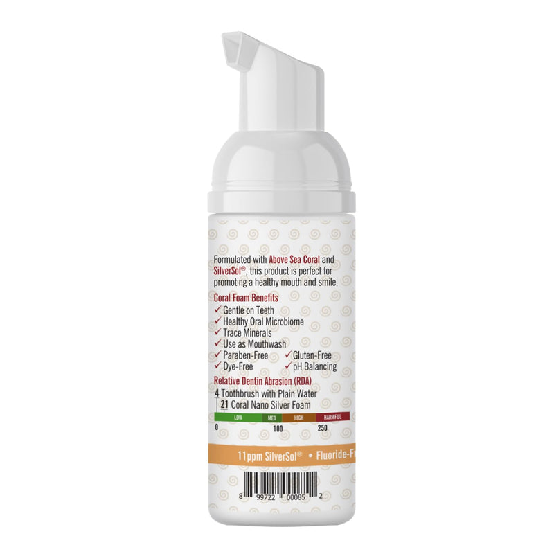 [Australia] - Coral Nano Silver Foaming Cinamon Tea Tree Toothpaste, Natural Fluoride Free Toothpaste, SLS and Glycerin Free - 4 Ounce Cinnamon Tea Tree 4.2 Ounce (Pack of 2) 