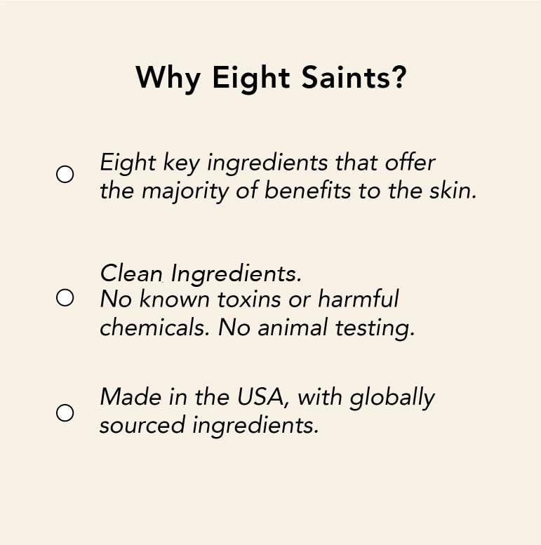 Eight Saints Skincare Most Loved Skincare Set, Face Wash, Vitamin C Face Serum, Niacinamide Anti Aging Cream, Lip Mask, Gift Set