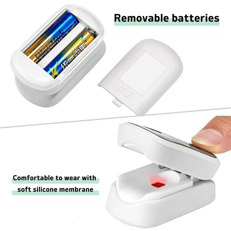 [Australia] - pulse oximeter with respiration Rate Monitor Fingertip Oxygen Monitoring with OLED screen ÔºåAccurate measurement of PI RR PR SPO2 