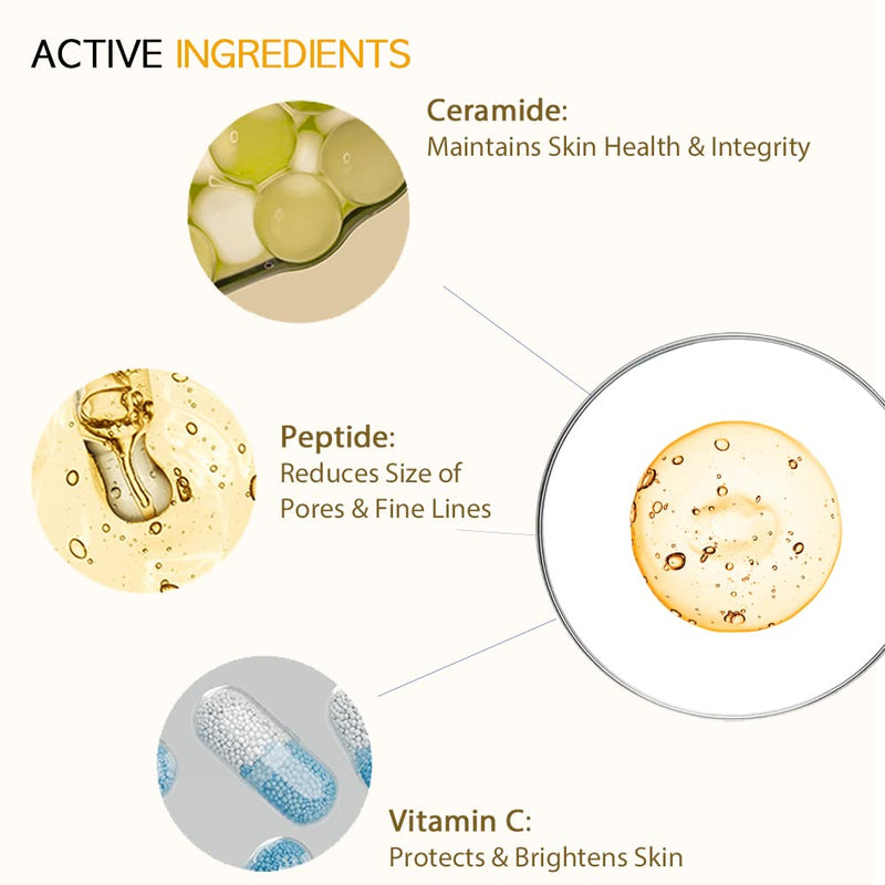 #OOTD Sheet Mask Kit with Collagen,Cica,Ceramide,Vitamin C,Retinol(5-Pack) | Korean Vegan sheet mask gift set with Cica & Retinol; Collagen, Ceramide & Hyaluron hydrate, soothe & firm skin [5 Count] Collagen+Cica+Ceramide+Hyaluron+Reinol