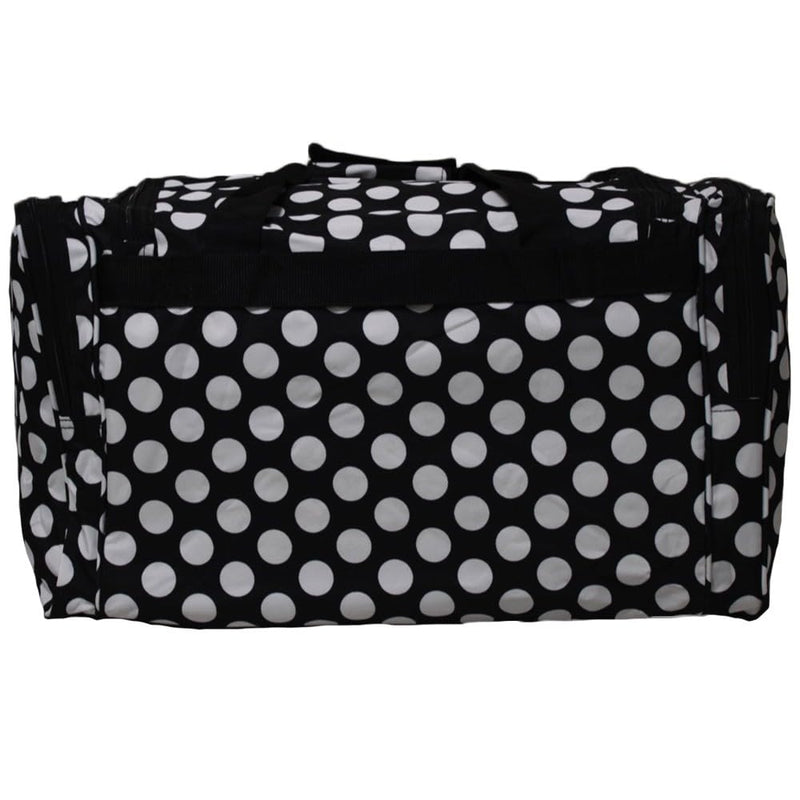 World Traveler 81T16-635 Duffle Bag, One Size, Black White Dot II