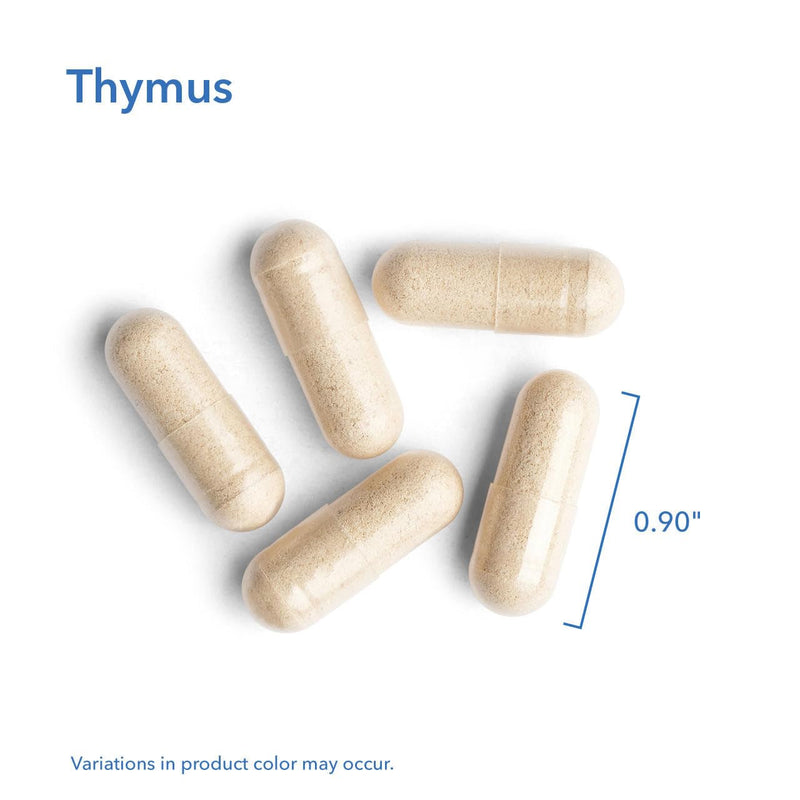 [Australia] - Allergy Research Group Thymus Supplement - Thymus Tissue, Glandular Extract, 1000mg Raw Thymus Glandular, Ovine, Lyophilized, Hypoallergenic - 75 Count 
