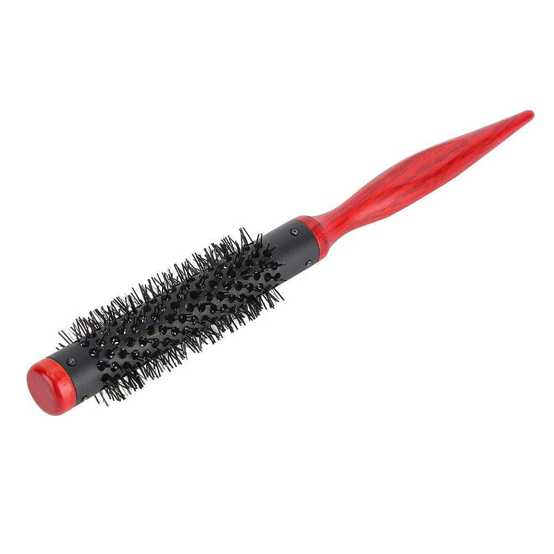 Roller Comb for Men and Women Nylon Round Salon Hair Styling Brush Comb for Blow Drying Curling Straightening(0.7in)