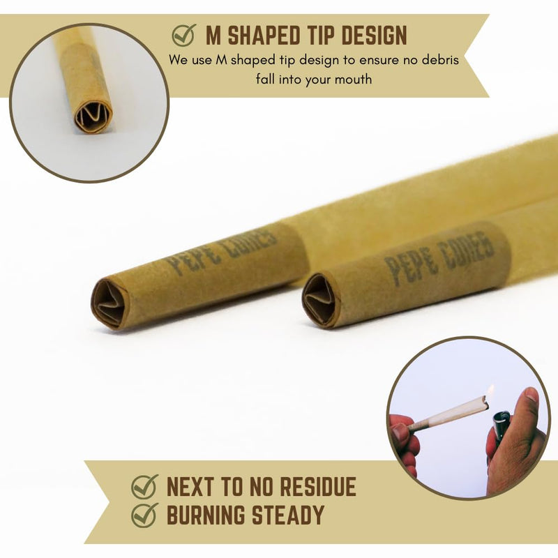 [Australia] - Natural Pre Rolled Cones - 1-1/4 Size Pre Roll Cones for Slow, Even Burn - Easy-to-use, Ultra Convenient Pre Roll Cones with Tips & Food Grade Paper Packing Tubes Included (1 1/4, 50) 1 1/4 50.0 