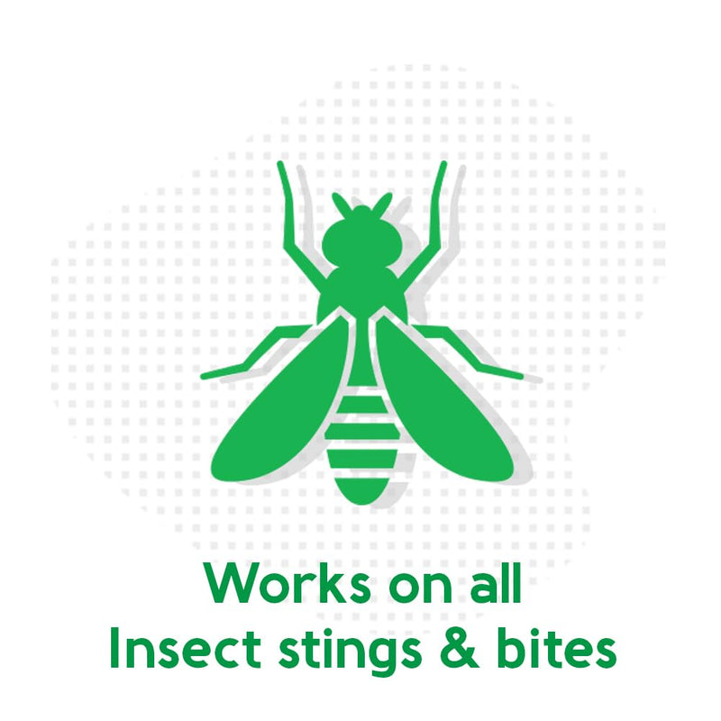 [Australia] - Sting-kill First Aid Anesthetic Swabs, Instant Pain + Itch Relief from Bee Stings and Bug Bites, 10-Count 