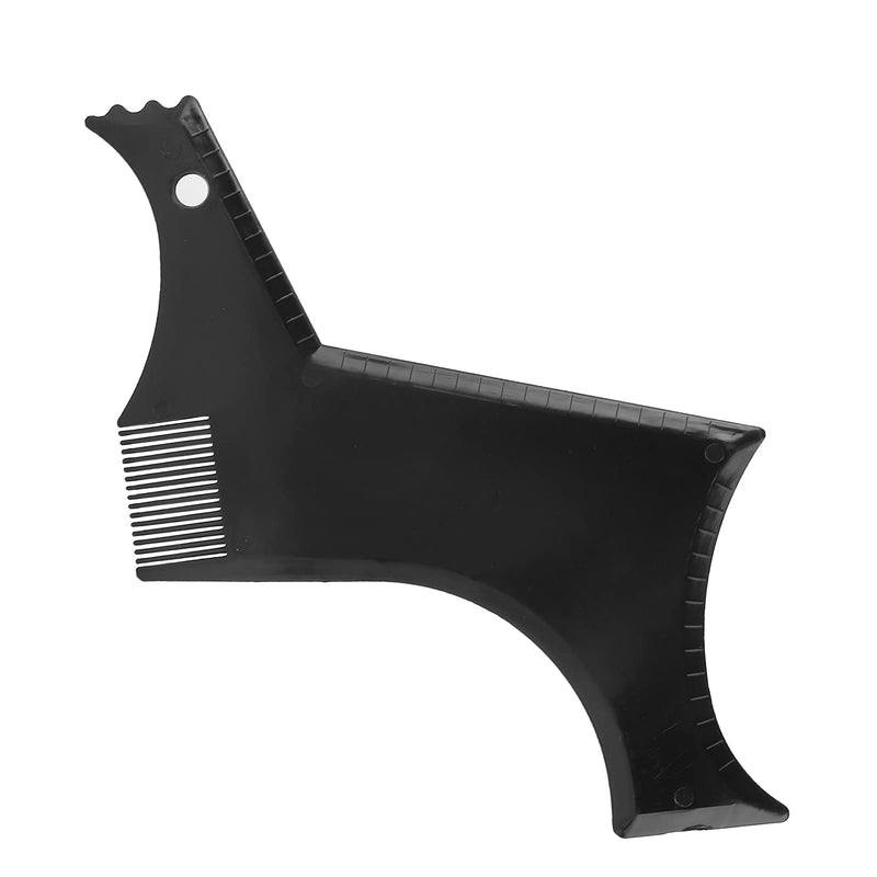 [Australia] - Beard styling comb, flexible stencil comb/contour comb/beard shaving comb, beard shaping and styling tool with integrated comb 