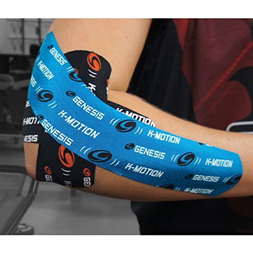 Genesis K-Motion Tape with Copper Infuzion- Blue Pre-Cut Pack