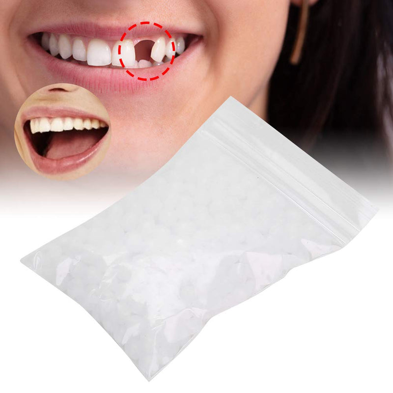 Temporary Teeth Repair Beads, Teeth Repair Set Fake Teeth and Thermal Beads Replacement Kit for Missing Tooth, Teeth Repair Kit for Missing Broken Teeth Filling Material