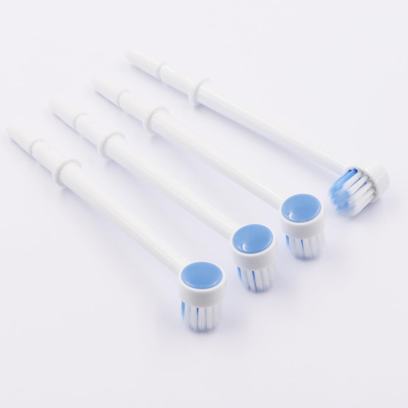[Australia] - LEZHISNUG Water Floss Toothbrush Heads; Compatible with Waterpik Oral Irrigator for Waterpik Aquarius, Pack of 4 