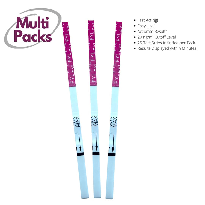 [Australia] - Easy to Use Fentanyl Test Strips | Accurate Reliable Fentanyl Test Kit for Home Screening | Results with 20 ng/mL Cutoff | Rapid Results in Minutes | One Step Drug Testing Kit [25 Pack] - 12 PANEL NOW 