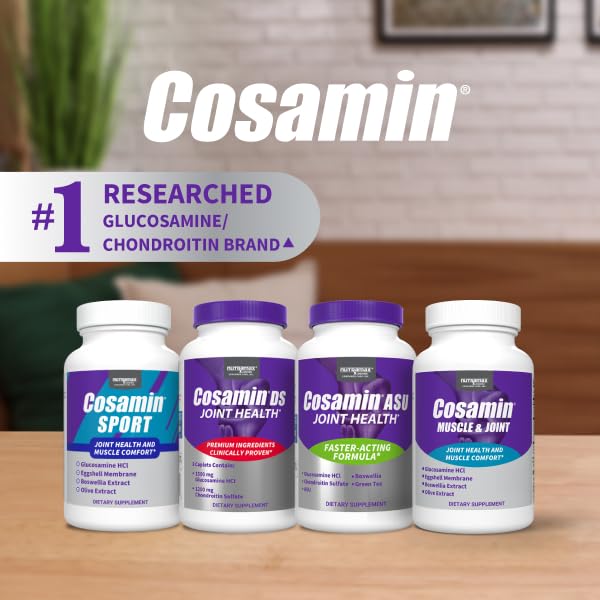[Australia] - Cosamin DS, #1 Researched Glucosamine & Chondroitin Joint Health Supplement, 150 'Easy-To-Swallow' Caplets 150 Caplets 