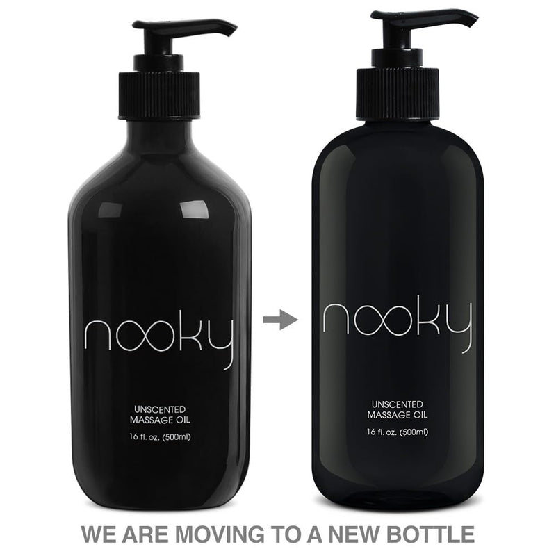[Australia] - Massage Oil with Fractionated Coconut Oil for Massaging 16 Ounce (Unscented) Unscented 