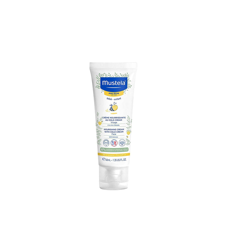 [Australia] - Mustela Bébé Dry Skin Nourishing Cream Cold Cream, 40 ml 