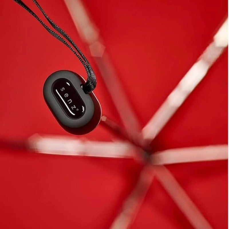 Senz Micro Windproof Umbrella - 31.5 x 29.13 in - Manual Folding - Passion Red