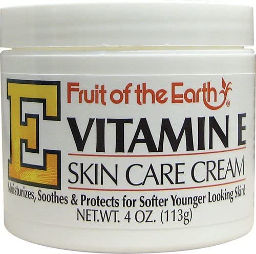 Fruit of the Earth Vitamin E Skin Care Cream 4 Ounce Cream 4 Fl Oz (Pack of 1)