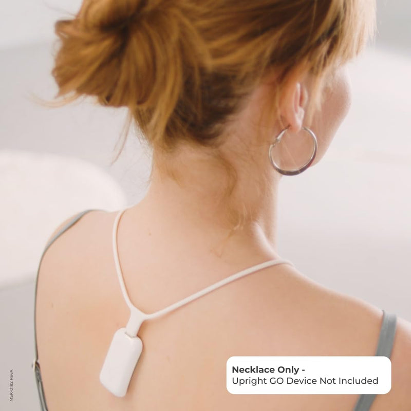 [Australia] - Upright Magnetic Necklace (Necklace Only) for GO S and GO 2 Posture Corrector Trainer (White) White 
