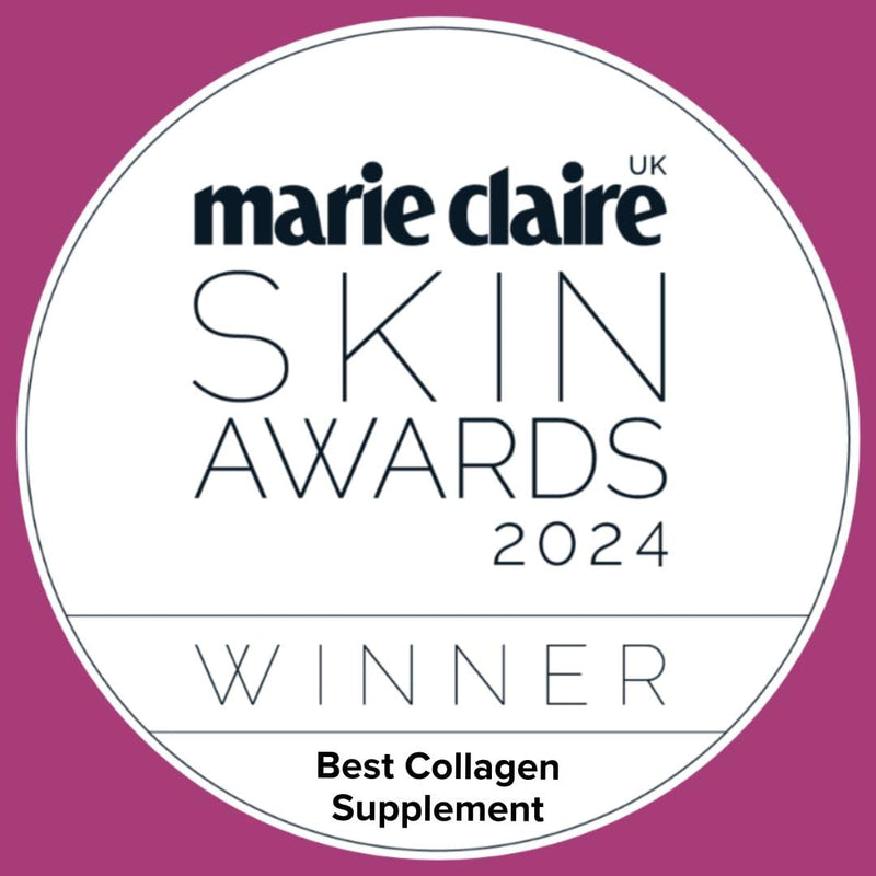 Marie Claire Skincare Awards Winner Vegan Collagen Complex for Men & Women - Supports Hair, Skin, Nails & Joints - Plant Collagen Capsules with 18 Amino Acids, Hyaluronic Acid & Biotin - 30 Day Supply