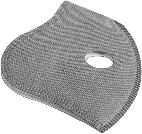 [Australia] - 30 Pcs Activated Carbon Face Filters Anti Dust Replacements Parts for Most Sport Bicycle Cycling Mask Filters with 8 Exhaust Breathing Valves Replacement 
