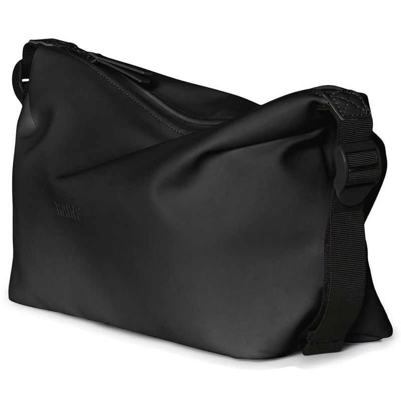 RAINS Weekend Wash Bag – Waterproof Toiletry, Makeup Kit Organizer, 1.2 gal | Waterproof toiletry bag, men & women; 4 L, coated zip, side compression buckles, Accessories, Cosmetics, Travel Essentials Black