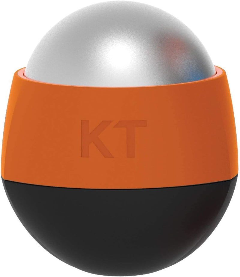 [Australia] - KT Health, Ice/Heat Therapeutic Massage Ball for Muscle Pain & Stress Relief, Black/Orange 