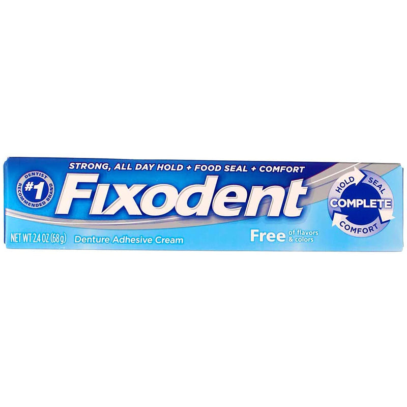 [Australia] - Fixodent Free Denture Adhesive Cream 2.40 Ounce (Pack of 2) 