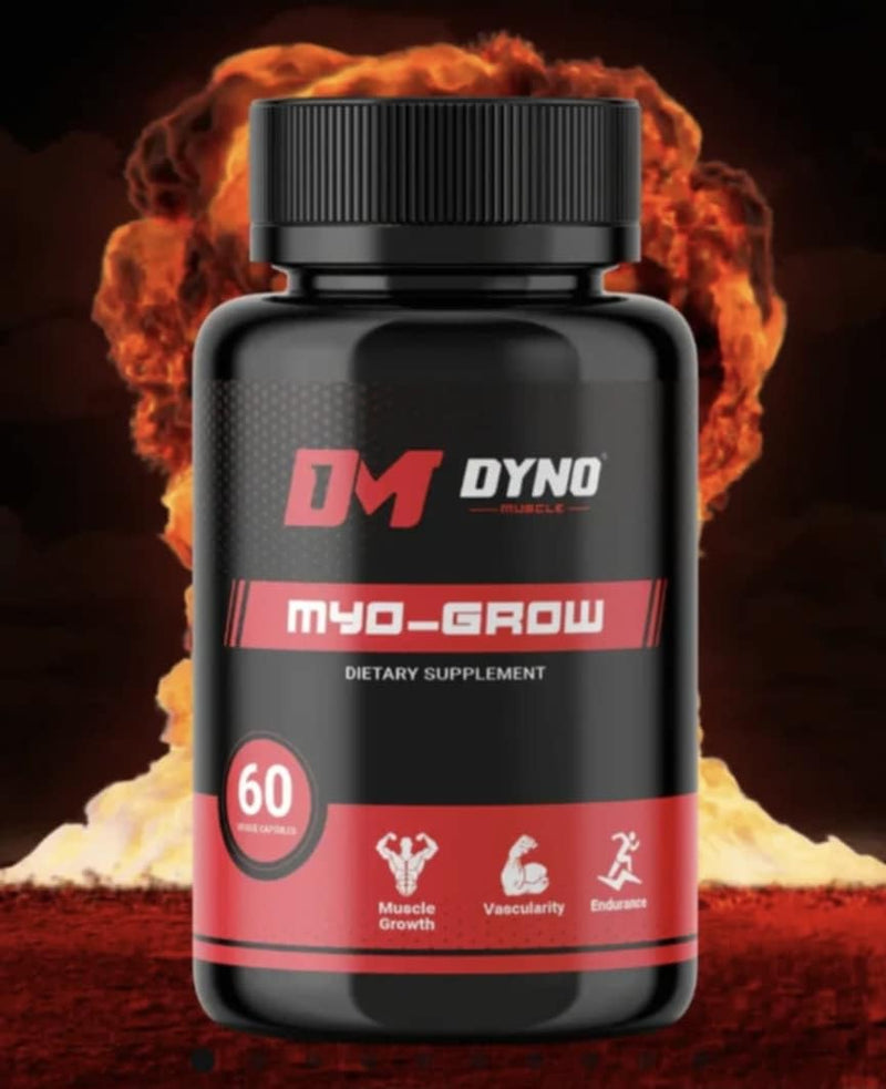 DynoMuscle - Powerful Legal Bodybuilding Supplement - Advanced Performance and Recovery Agent - 60 Capsules
