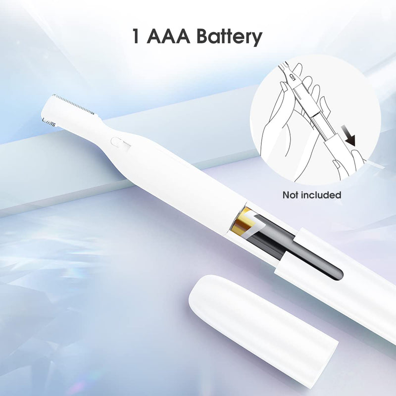 [Australia] - TOUCHBeauty Corrective Trimmer for Body and Face Electric Eyebrow Trimmer Handy Trimmer for Body and Face for Armpit Bikini Lips Chin Beige 