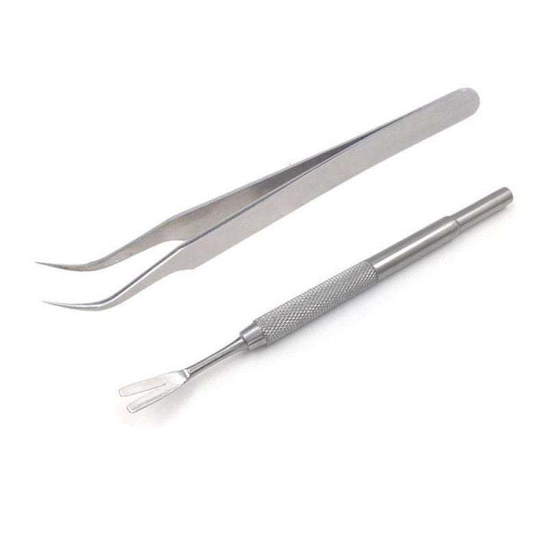 Tick Remover Tool Kit - Stainless Steel Tick Remover + Tweezers for Pets Dog Cat and Humans with Storage Box - PawsPlanet Australia