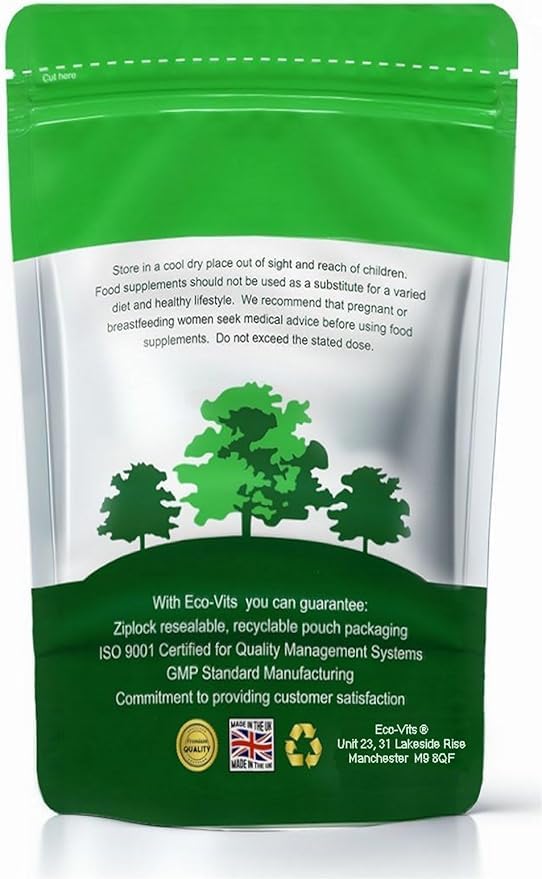 ECO-VITS Lithium Aspartate 20mg 240 Tablets - Supports Healthy Mood and Emotional Wellness