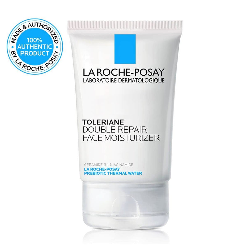 La Roche-Posay Toleriane Double Repair Face Moisturizer | Daily Moisturizer Face Cream with Ceramide and Niacinamide for All Skin Types | Oil Free | Fragrance Free 3.38 Fl Oz (Pack of 1)