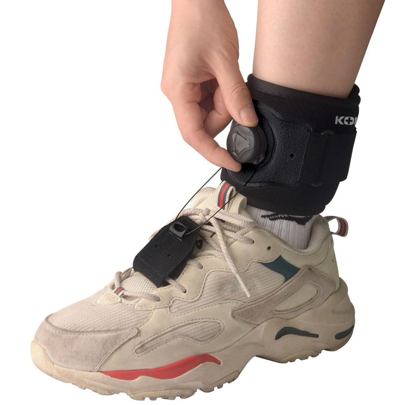 Drop Foot Support AFO Ankle Brace AFOs Strap Elevator Poliomyelitis Hemiplegia Stroke Universal Size